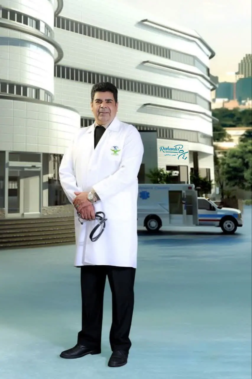 مدیرعامل رهان طب دکتر رضا رستگار